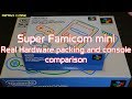 Super Famicom Mini Classic - Real SFC comparison