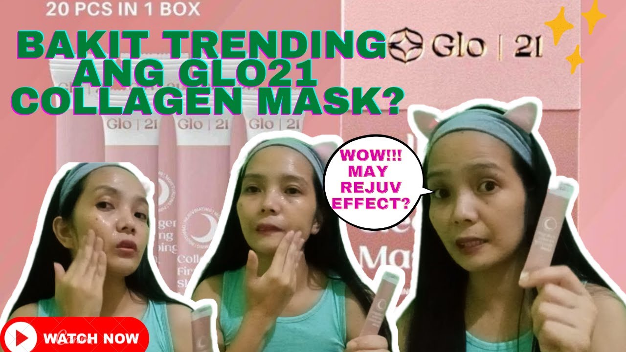 PAANO GAMITIN ANG SOBRANG TRENDING NA COLLAGEN MASK NA MAY REJUV EFFECT