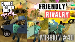 Friendly Rivalry Mission In GTA Vice City || GTA VC - Walkthrough - Mission 40 - Friendly Rivalry