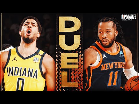 STAR GUARD BATTLE 🤩 Tyrese Haliburton (34 PTS) vs Jalen Brunson (29 PTS) | May 8, 2024