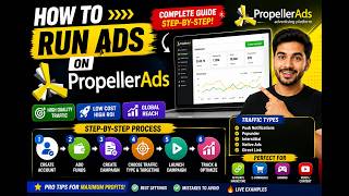 How To Run Display Ads on PropellerAds | iGaming, Betting, Telegram, Stock & Color Prediction Ads