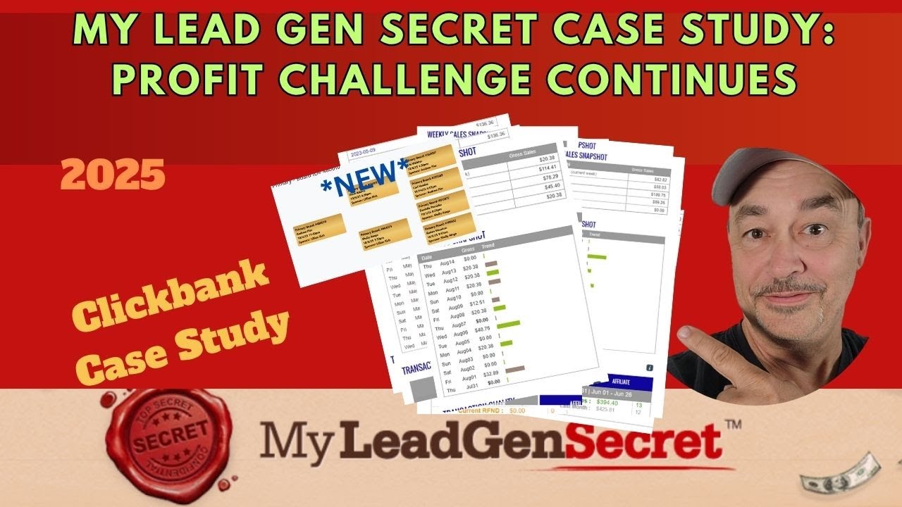 My Lead Gen Secret Profit Challenge Continues Eps 2