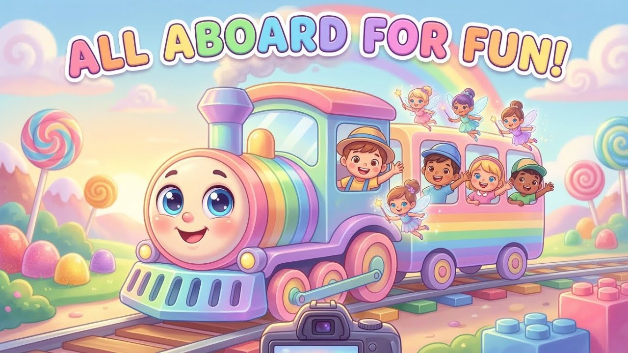 Little Train Animation Little Train Song π | 3D Cartoon Nursery Rhyme | Kids Animation - YouTube