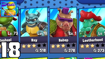 Adventure 10-18 to 10-27 - TMNT Mutant Madness Gameplay Walkthrough #18 (Android, iOS)