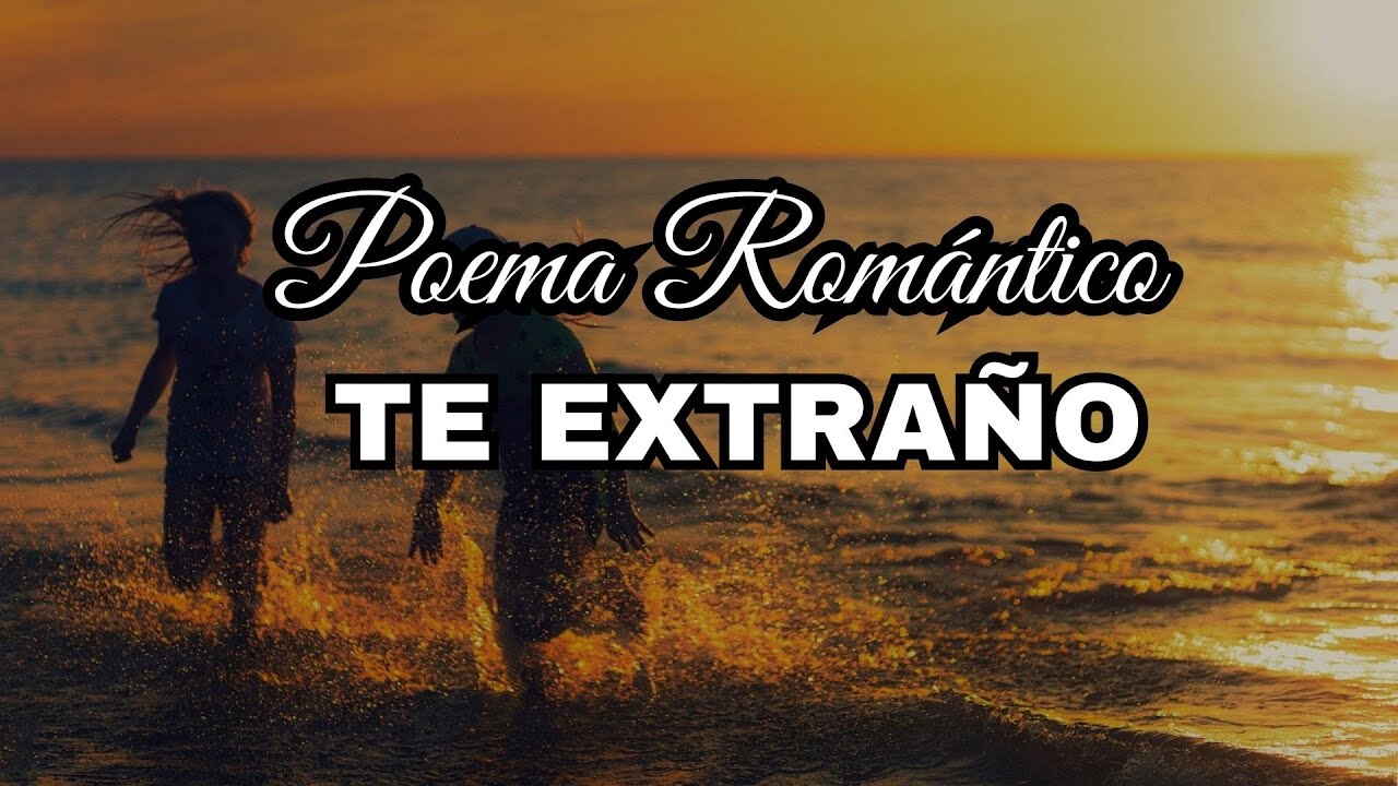 Poema - No Puedo dejar de Pensar en Ti - Lucio Moreno - YouTube