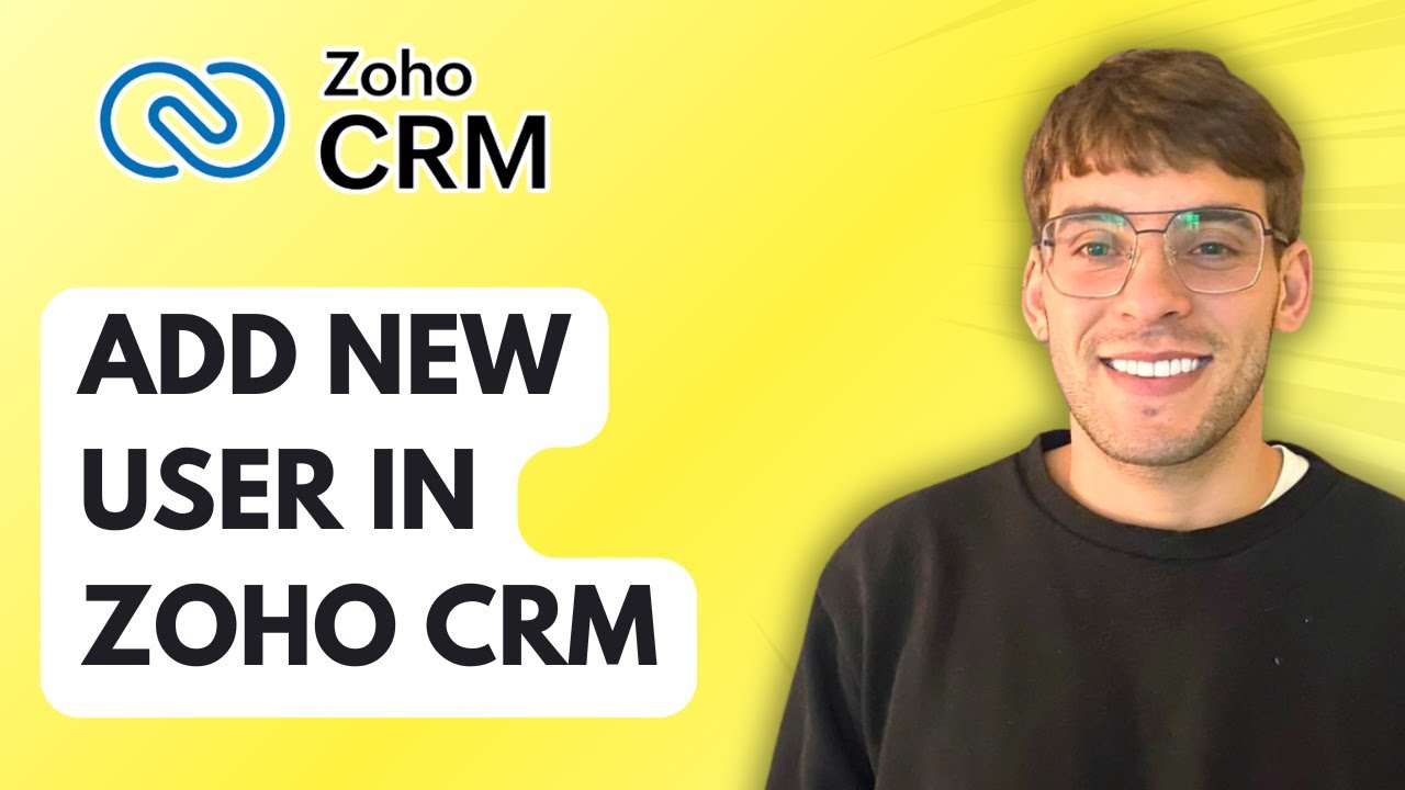 How to Add New User in Zoho CRM [2026 Full Guide] - YouTube