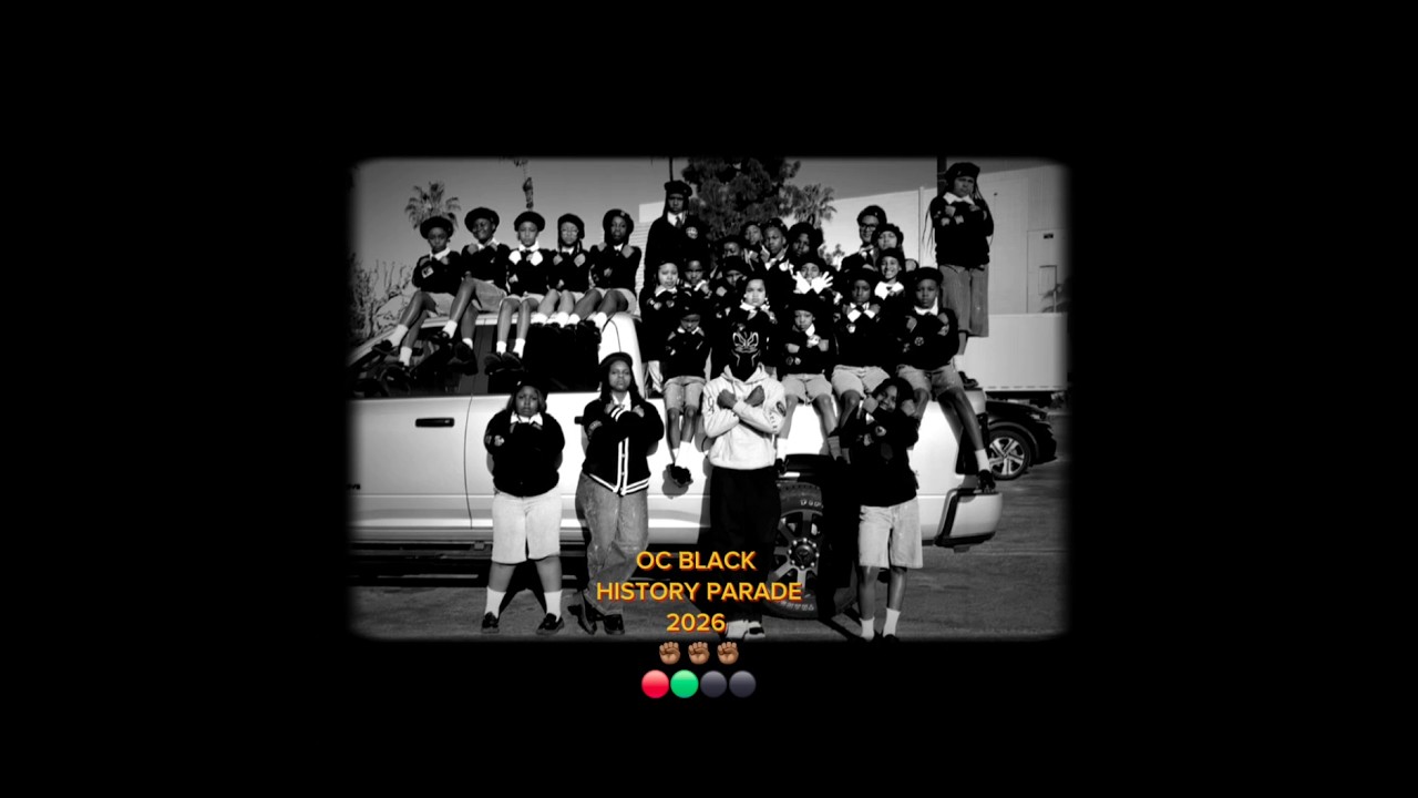 OC BLACK HISTORY PARADE RECAP 🔴🟢🟡⚫️ #blackhistorymonth #datkrewacademy #fyp #youtubeshorts #dancing