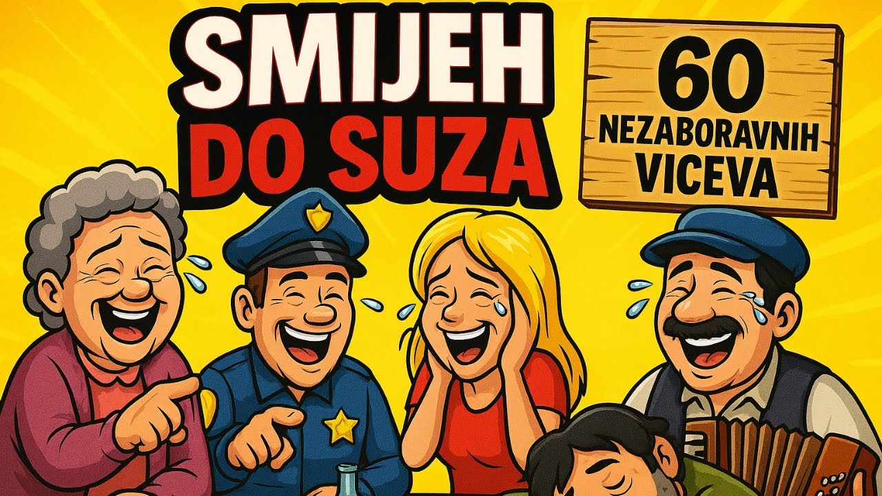 Smijeh do suza – 60 viceva zbog kojih ćete se smijati bez prestanka!😂