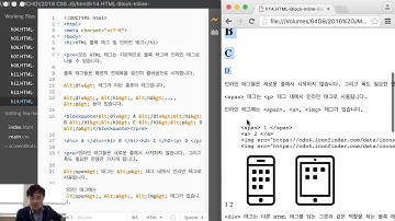 h14. HTML 블록 태그 및 인라인 태그