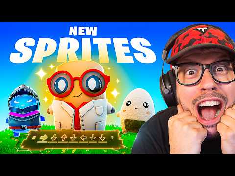 3 NEW SPRITES UPDATE in FORTNITE!
