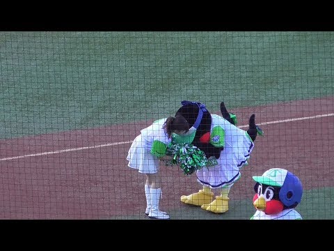20180630 つばみちゃん猛暑で大好きなPassion#1SAYUﾘｰﾀﾞｰを今日も困らせる！「We Are The Swallows」(東京ヤクルトオフィシャルダンスチームPassion)