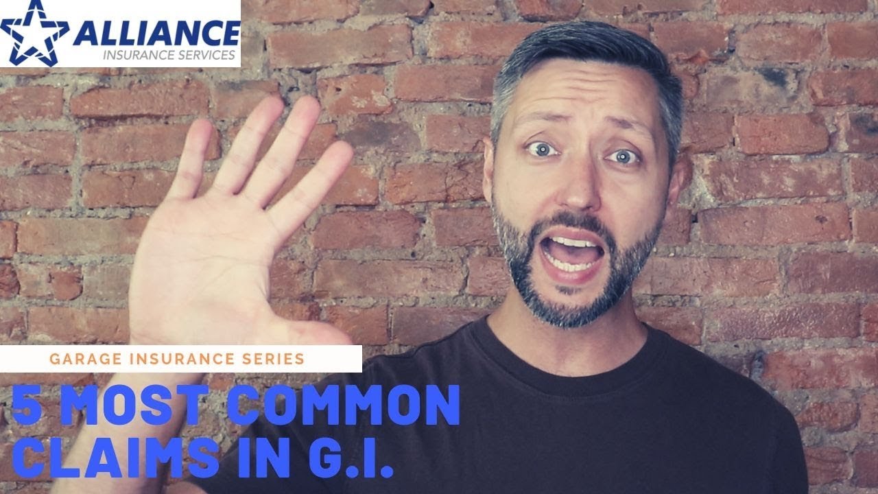 The 5 Most Common Claims in Garage Insurance