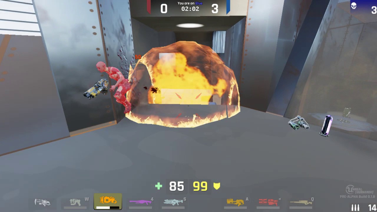 UT4 Duel - funkitman vs. MechaTronicK - DM-ASDF 