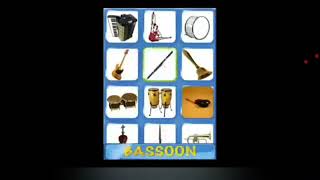 Musical Flash Cards Animals And Musical Instruments Compilation Video Edition