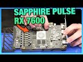 Sapphire RX 7600 Pulse Tear-Down &amp; Disassembly