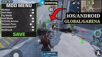 CODM MOD MENU APK COD MOBILE *WALLHACK *AIMBOT ESP | DOWNLOAD CHEATS NO RECOIL IOS ANDROID 