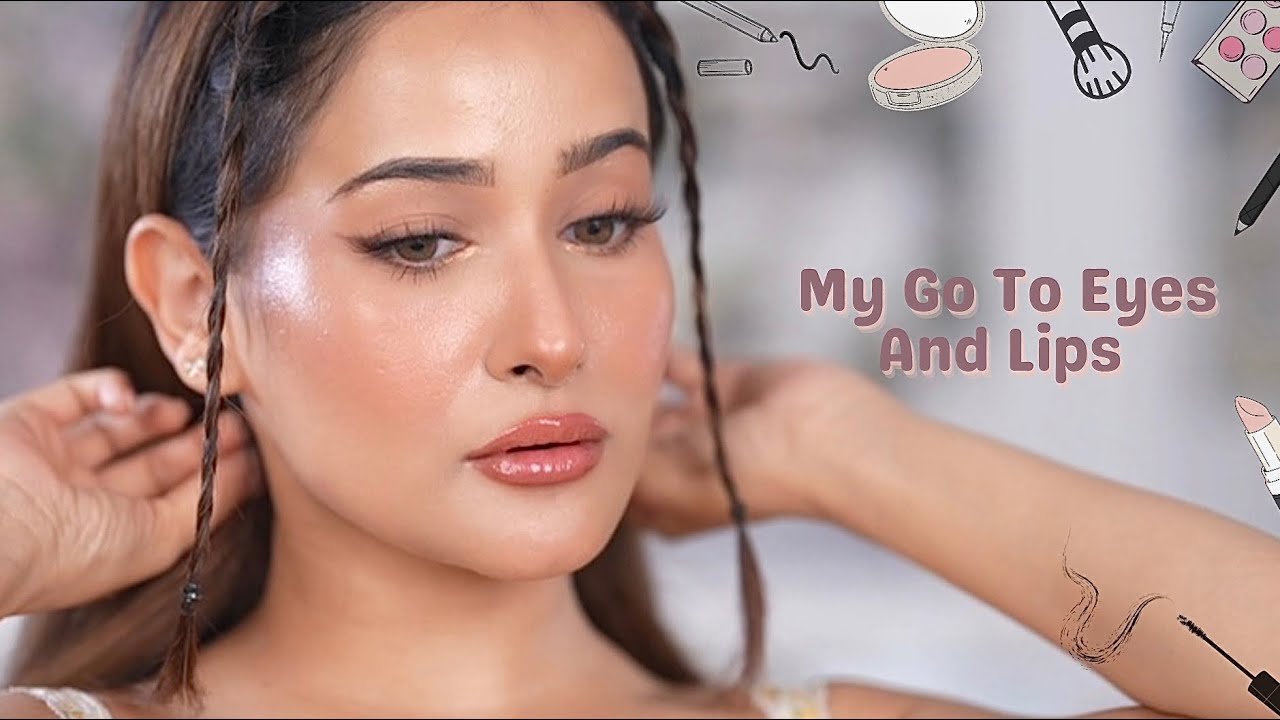 My Current Go To Eyes and lips using 