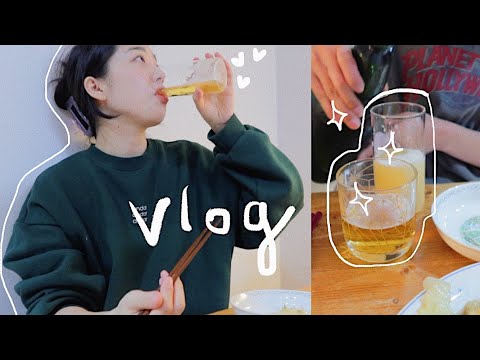 (광고) #193 Vlog I 집밥 I 로판 중독 I 술파티 I 시골살이 I 김갈릭