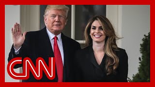 Cnn Anchor Describes Trumps Reaction To Seeing Hope Hicks Cry On The Stand