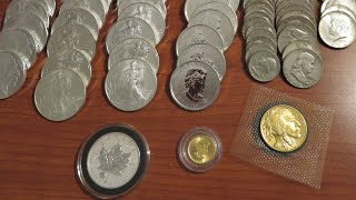 Re-upload. Shout out and unboxing some silver. 2020 stacking goals.