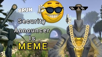 Security Announcer are memes! [Slendytubbie vs redux] 