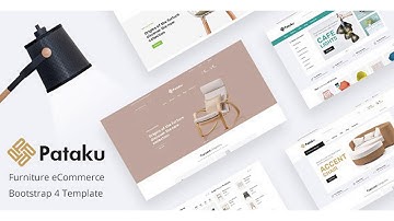 Pataku - Furniture eCommerce Bootstrap 4 Template | Themeforest Website Templates and Themes