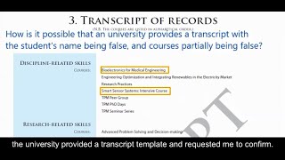 The fake academic transcript from TU Delft that blocked my PhD transfer after termination