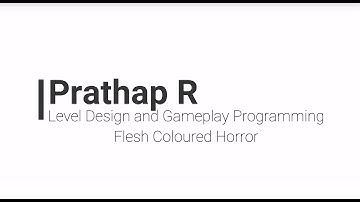 Flesh Colored Horror - Gameplay Programming and Level Design