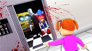 УЖАСНЫЙ ЛИФТ в Roblox Страшное приключение мульт героя на карте The Horror Elevator