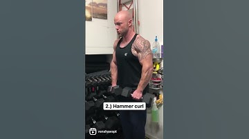 ALL DUMBBELL BICEP WORKOUT 🔥 #shorts #gymmotivation #gymshorts