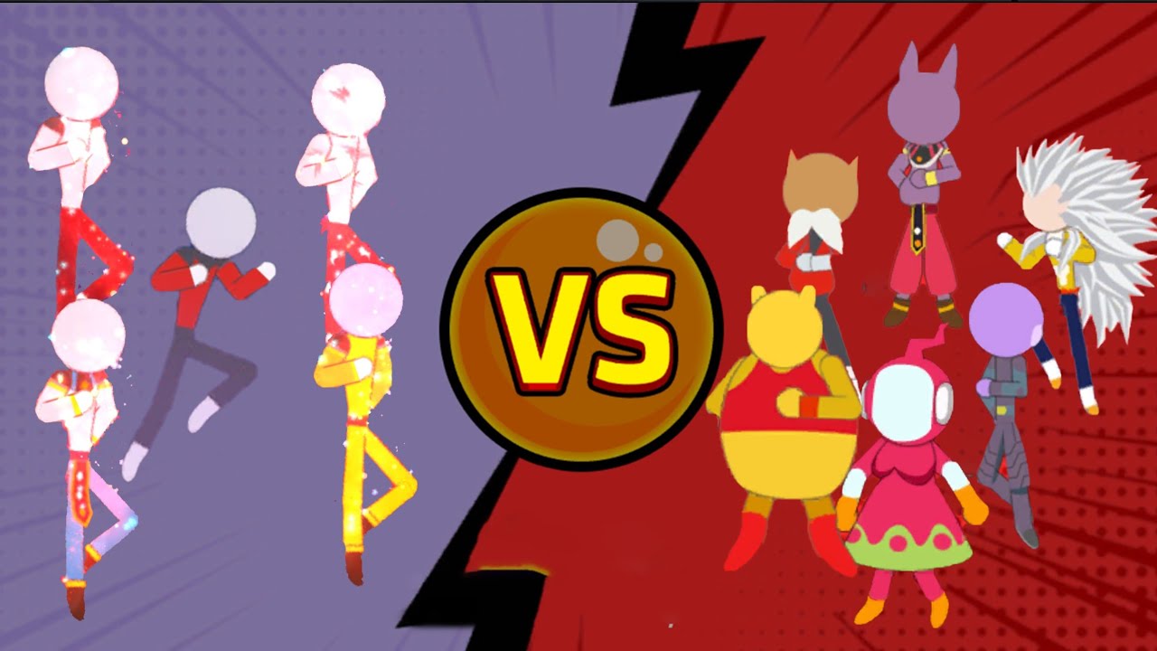 Stick Super  Fight - Jiren Story All levels