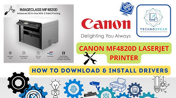 Canon MF4820D Printer & Scanner Driver Installation | How to Setup |  How to Scan with Canon Printer