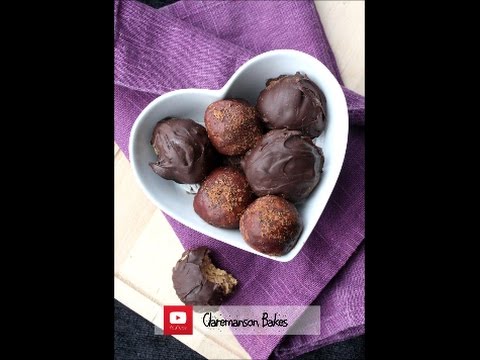 Easy no bake peanut butter balls