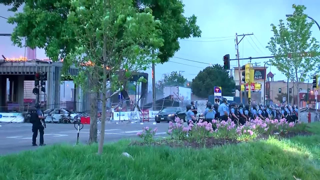 Protest aftermath in Minneapolis
