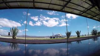 Aeropuerto de La Paz, BCS, Mexico / LAP MMLP Sala de abordar Interjet Sukhoi Volaris A320