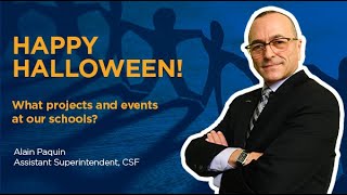 Monthy update - Message from the Assistant Superintendent - October 30, 2021