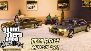 GTA San Andreas Definitive Edition - Mission #62 - Test Drive