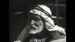 Bedouin Nomads in the Syrian Desert, 1940s - Archive Film 1065121