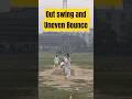 Uneven Bounce #cricketshorts #cricketbowling #bome #cricketskills #viral #shorts #fyp