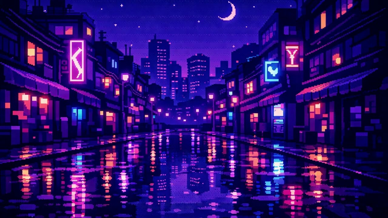 Pixel Drift 🎮 Retro Game BGM [1 Hour] - music to relax/study to