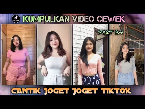 KUMPULAN VIDEO ‼️ CEWEK CANTIK JOGET JOGET TIKTOK 🔥