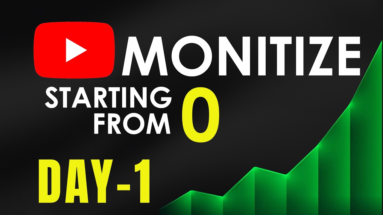 “Starting From Zero on YouTube (Day 1 Reality)” - YouTube
