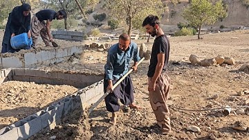 Nomadic Life in the Heart of the Mountains | How Did Davoud and Akram Build a House Out of Stone?