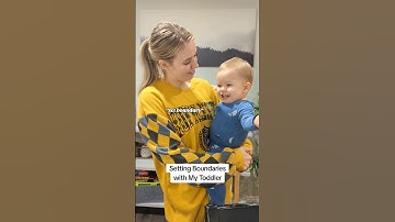 Setting Boundaries with Toddlers #toddlers #toddlerlearning #gentleparenting #gentleparentingtips