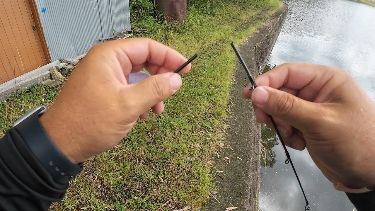 ウソだろ・・・新品の竿が・・・【バス釣り 野池 おかっぱり ジャークベイト】