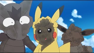 Fun in the sun with little Eevee! | Pokémon the Series: Sun \& Moon—Ultra Legends | Short