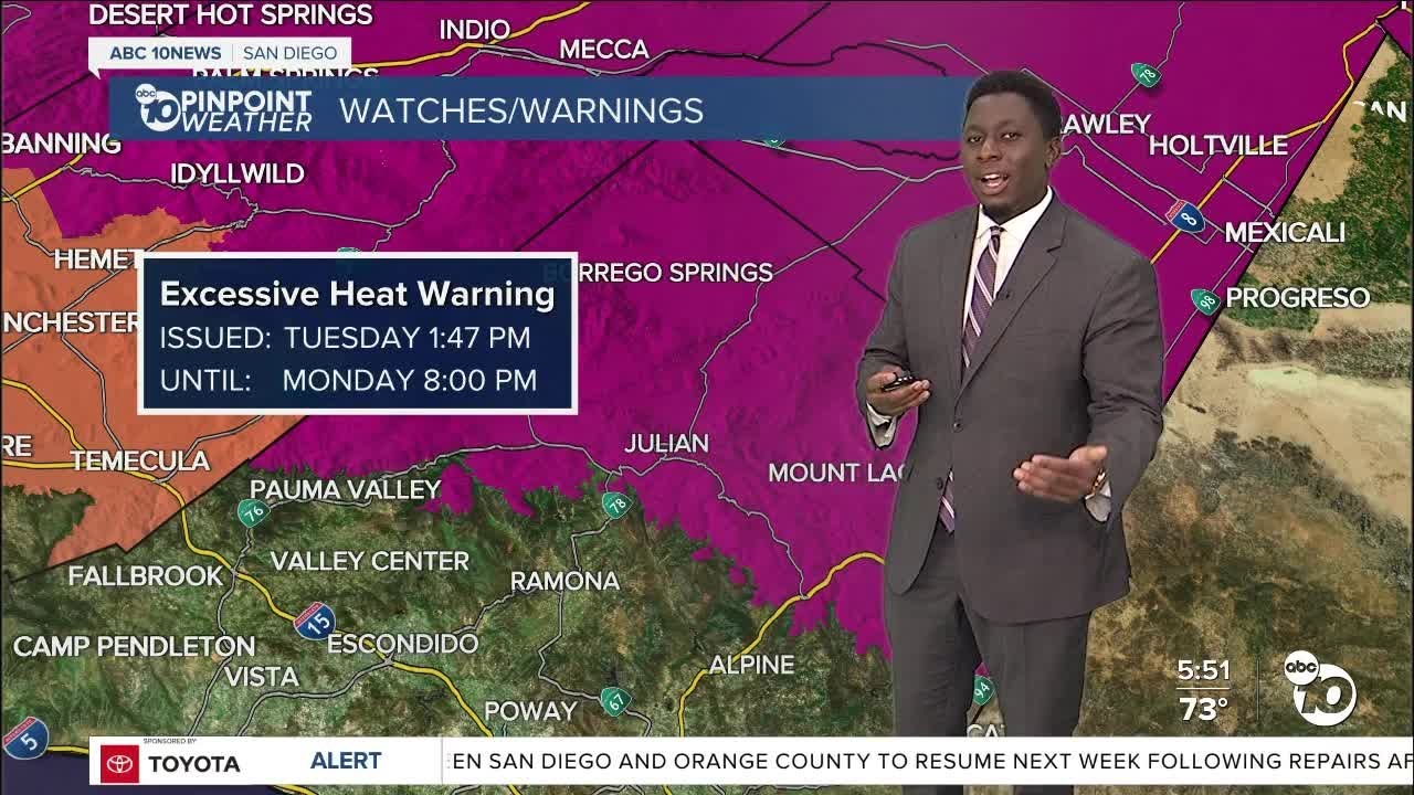 ABC 10News Pinpoint Weather with Moses Small - YouTube