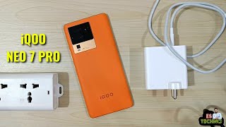 iQOO Neo 7 Pro 5G : Charging Speed Test With 120W Charger