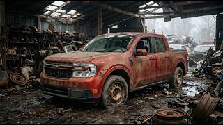ASMR Car Restoration! Full Restoration 2022 Ford Maverick from Abandoned Condition to Factory New