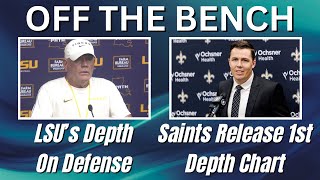OTB | LSU's Depth On Defense | New Orleans Saints Depth Chart